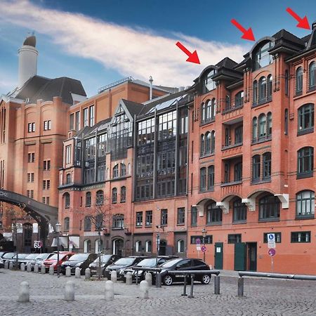 Loft-Panoramablick-Hafen & Elbe! Daire Hamburg Dış mekan fotoğraf