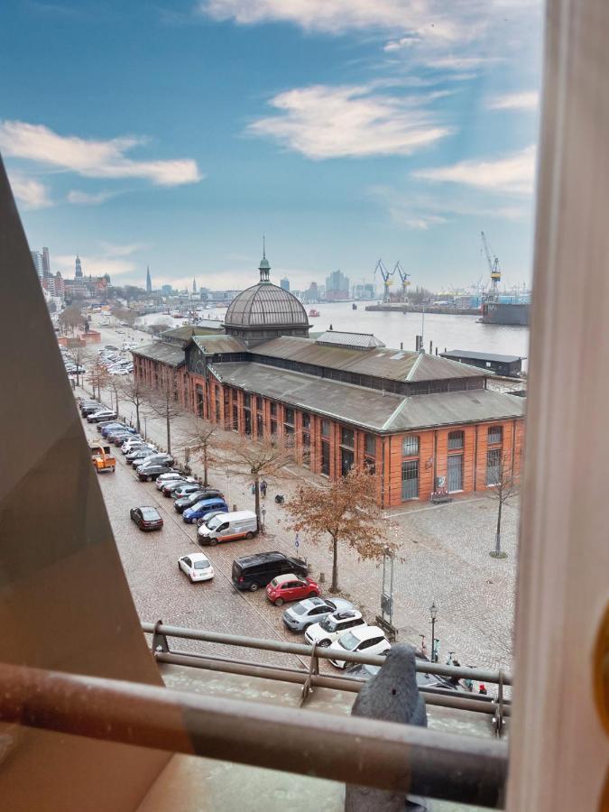 Loft-Panoramablick-Hafen & Elbe! Daire Hamburg Dış mekan fotoğraf