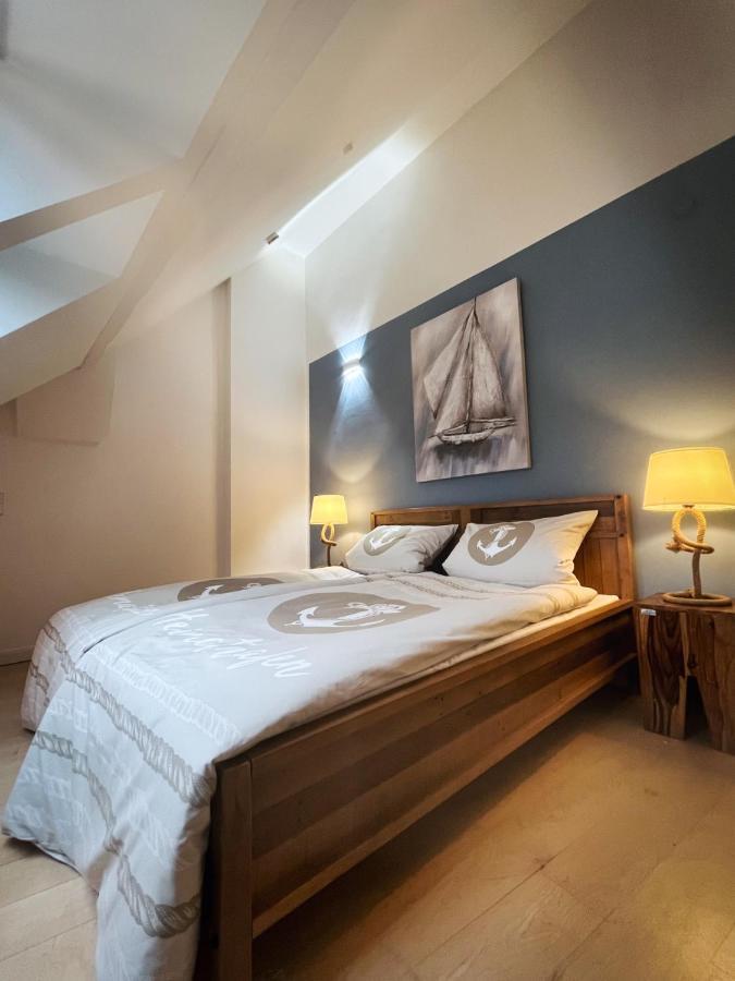Loft-Panoramablick-Hafen & Elbe! Daire Hamburg Dış mekan fotoğraf