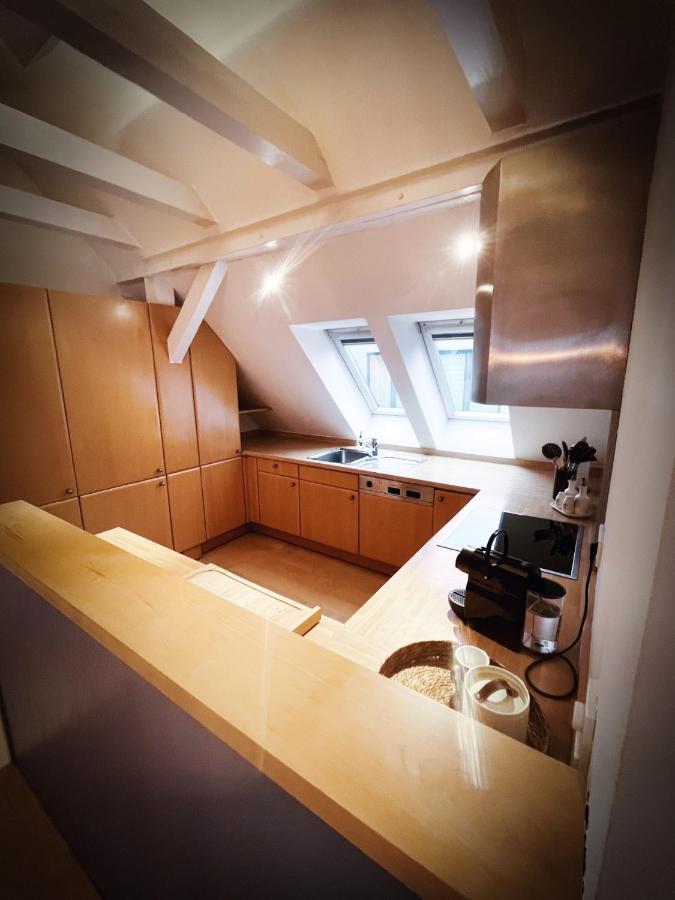 Loft-Panoramablick-Hafen & Elbe! Daire Hamburg Dış mekan fotoğraf